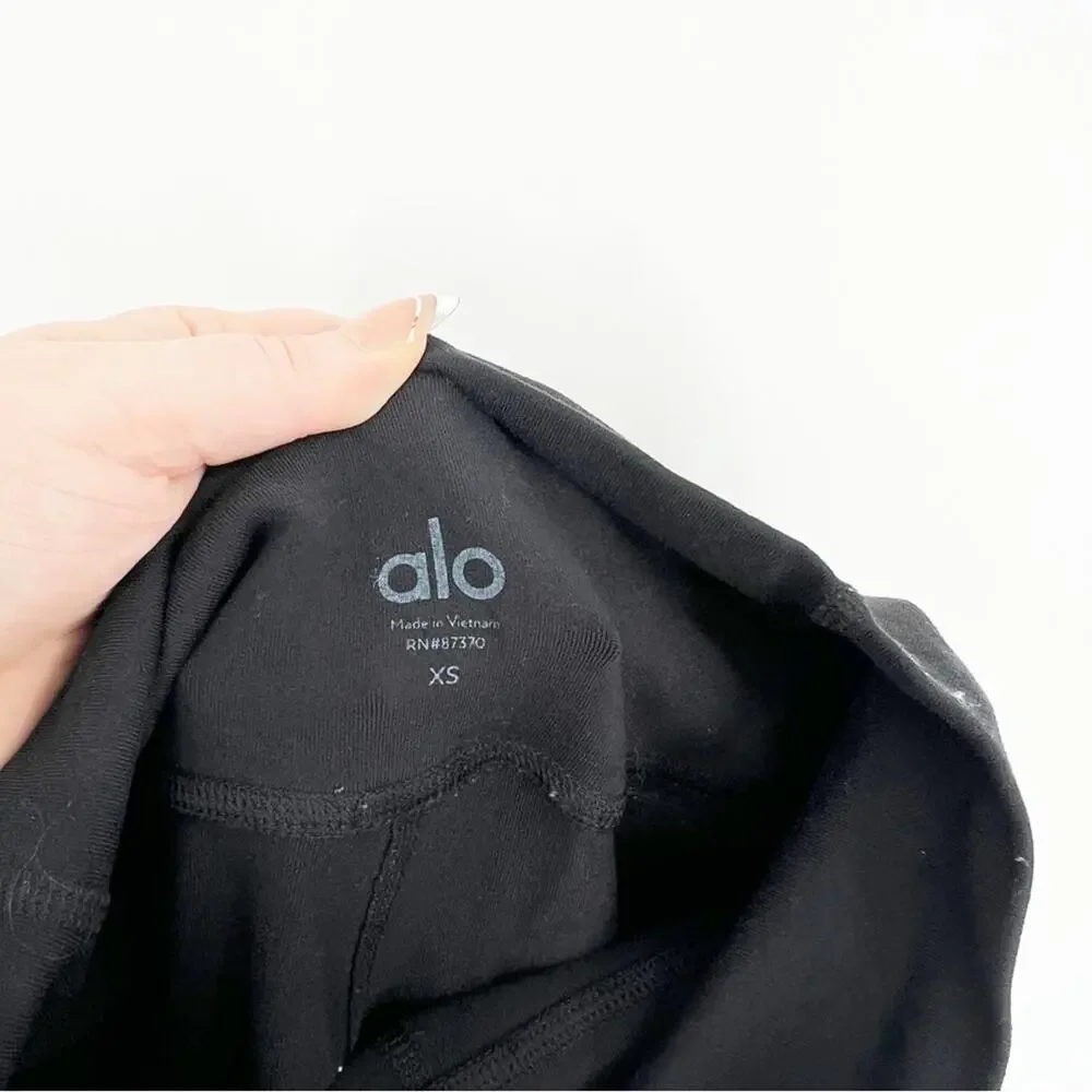 ALO Yoga Moto High Waist Leggings XS Black‎